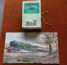 Chad Valley  wood jigsaw puzzle 1930s GWR Royal Route to the West COMPLETE 200pc