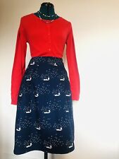 seasalt nautical Boat skirt Size 10 Catch Of The Day Gylly Lottie Style Gr8 Con
