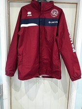 Errea QPR Queens Park Rangers Rain Jacket Size XL with hidden hood