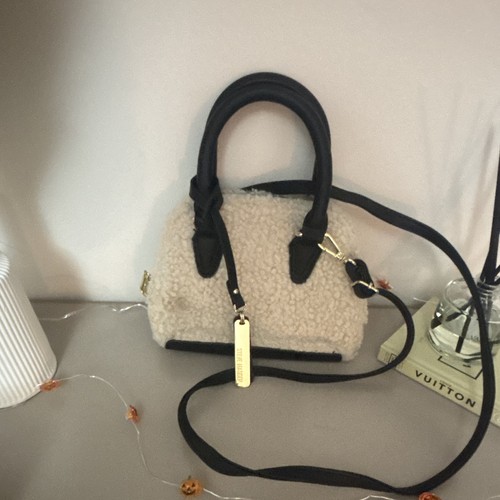 Steve madden sherpa satchel - madden,