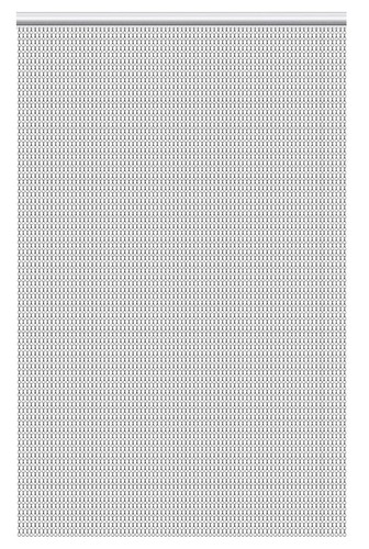 Grey 80x200cm chain fly screen - grey,