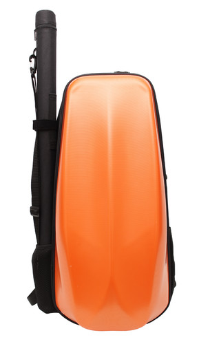 Gsj orange backpack violin - gsj, pc