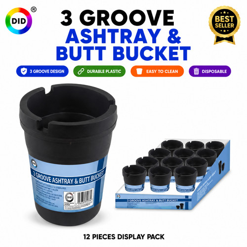 Groove ashtray butt bucket - 3,
