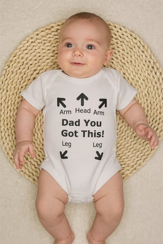 Funny baby vest you got - funny, this