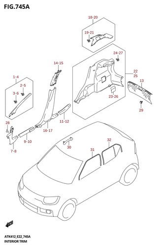 Suzuki genuine grip assistant - genuine,