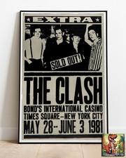 The clash 1981 new york - york, live