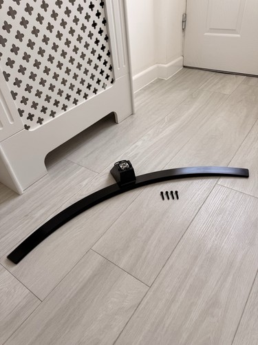 Curved stand with - tv,