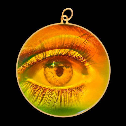 9ct gold hologram - gold,