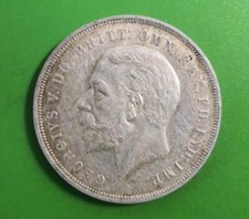 1935 George V Silver Crown Coin #1176c