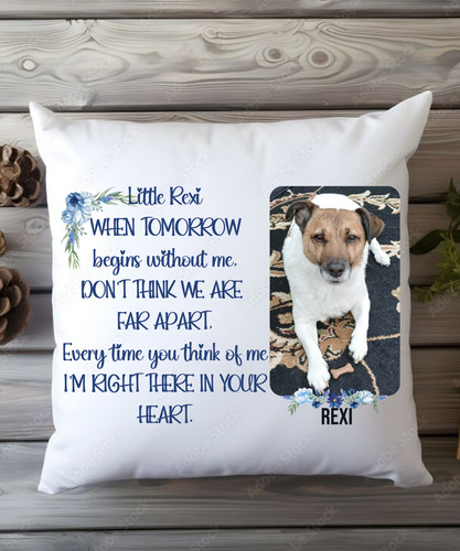 Personalised memory pillow