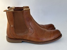 UGG Stevenson Chelsea Brown Leather Mens Boots UK9 #1(SHP)