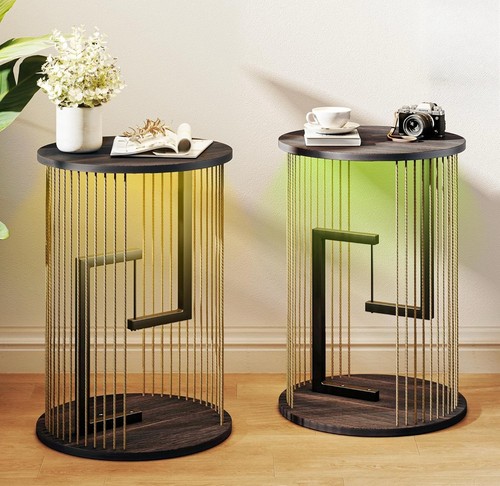 Set black suspended side - set,