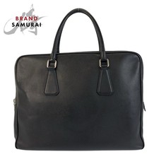 PRADA Saffiano black silver