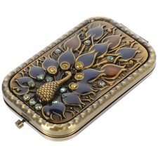  Vintage Peacock Mirror