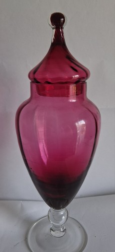 Vintage 1950s cranberry - vintage, empoli