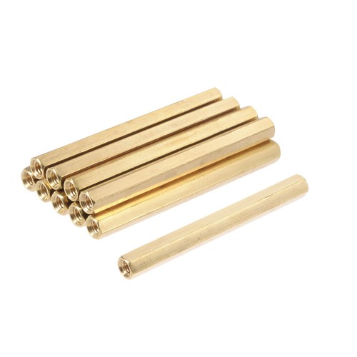 60mm thread brass hex - f,