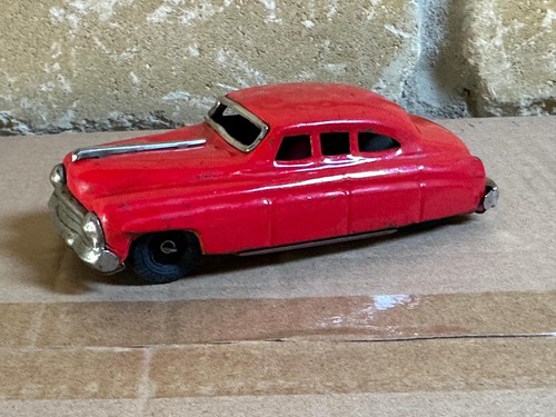 Vintage tinplate car probably - vintage,
