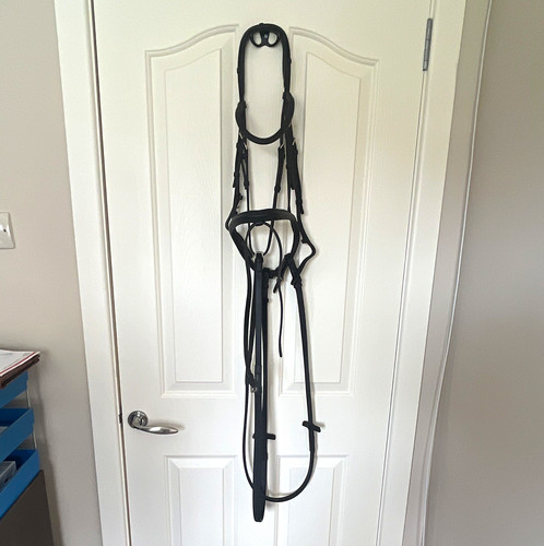Stubben black snaffle bridle - snaffle,