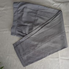Mens Grey Smart Suit Trousers
