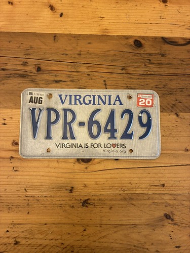 Vintage virginia car - us,