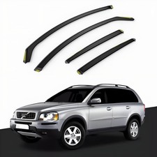For Volvo XC90 MK1 2003-2015 5 Door SUV Wind Deflectors 4pc Tinted
