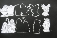 Cutting Dies*CHRISTMAS*NATIVITY*SANTA*SNOWMAN*MORE*Cards*Topper