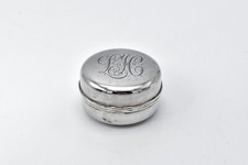 George V Sterling Silver Snuff