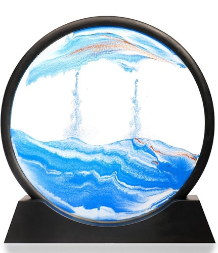 Moving sand art - sand, 3d