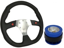 F1 CHROME Steering Wheel +