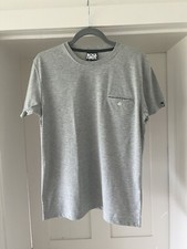 BNWOT BCK & HRSY Grey T Shirt With Button Pocket Size M