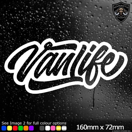 Vanlife van life car sticker - car,