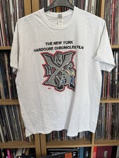 The New York Hardcore Chronicles Film T-shirt NYHC Cromags Agnostic Front XL