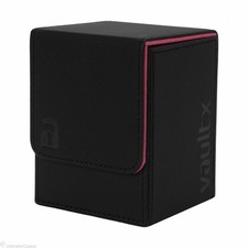 Vault X: Exo-Tec® Toploading Deck Box 80+ Black / Electric Pink