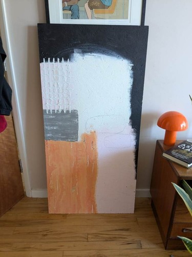 Large abstract acrylic