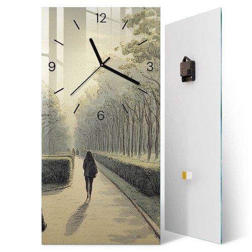 Long rectangular glass wall - rectangular,