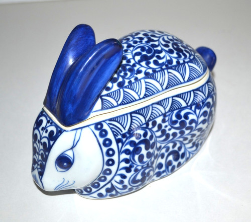 Ceramic rabbit jewelry - ceramic,