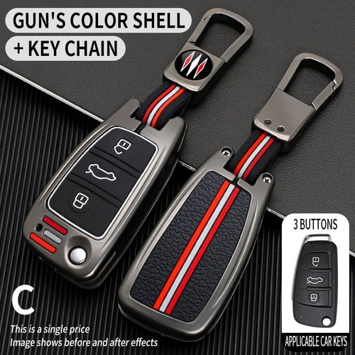 Metal car key cover case - cover, fob