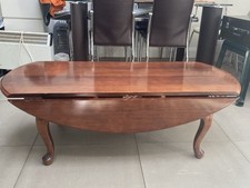 Vintage Wooden Drop-Leaf