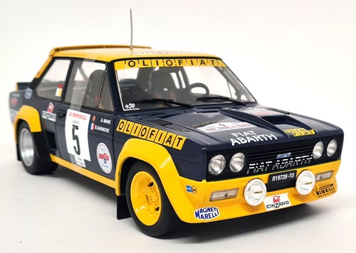 Solido fiat 131 abarth - 1/18,