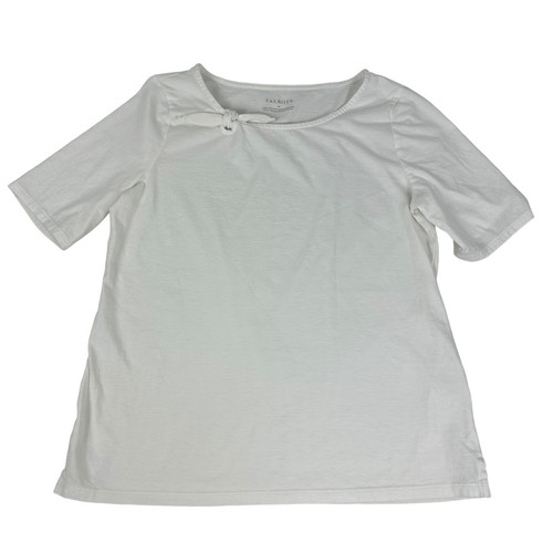 Talbots short sleeve white - short,