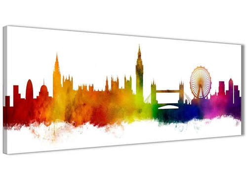 London skyline canvas wall - skyline, art