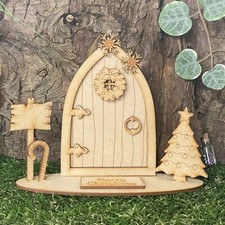 MDF Wooden Fairy Door blank