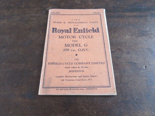 Royal enfield model 350cc - enfield,