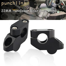 For STREET TRIPLE 675 SPEED TRIPLE 955 1050R 22MM Handlebar Riser Bars Clamp