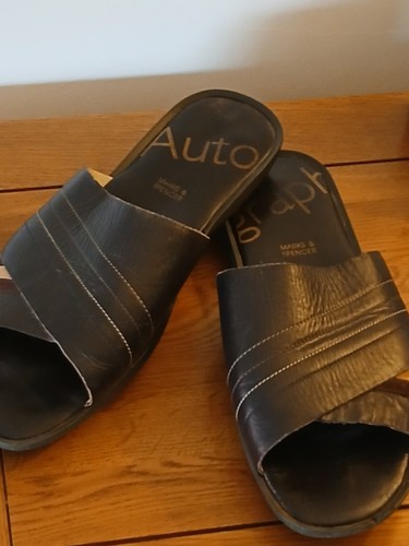 Mens brown leather - leather, over