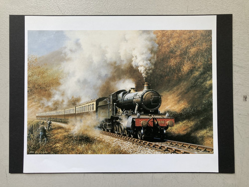 Railway print talerddig - railway,