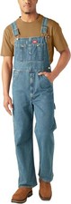 Dickies Men's Denim Bib