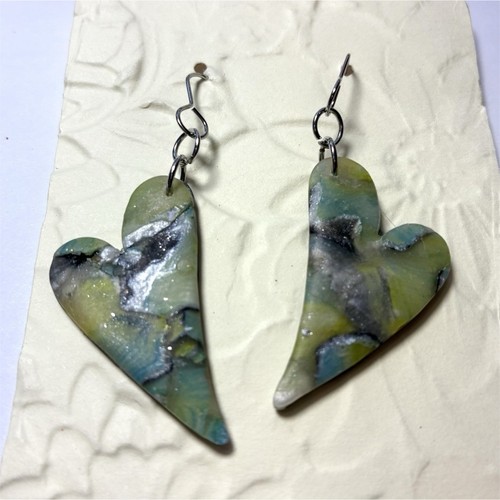 Handcrafted heart dangle - heart,