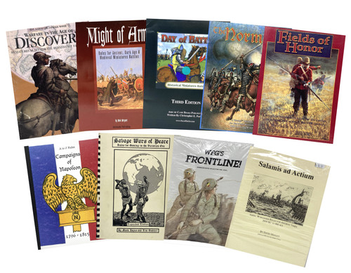 Book lot wargaming - 9-book, lot: