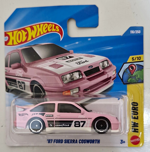 Hot wheels euro 87 ford - hot, hw